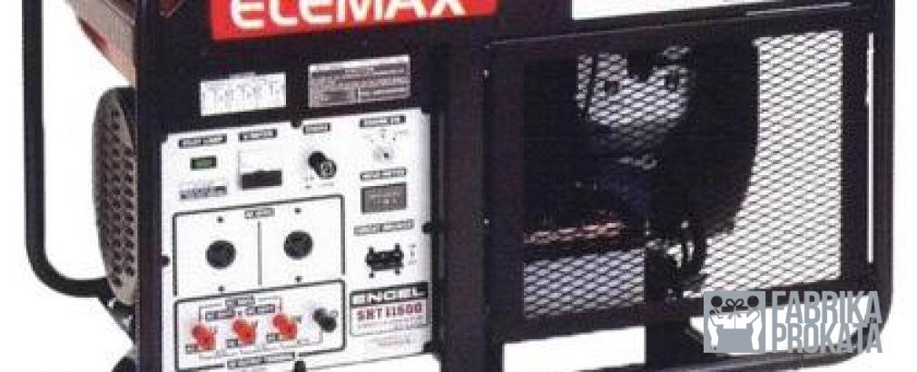 Rent gasoline generator periodically elemax SHT 11500