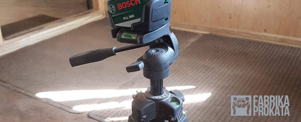 Rent laser level with tripod Bosch PLL 360 set