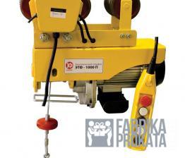 Rent a chain hoist with a longitudinal stroke of the Caliber of ETF-1000П - 1