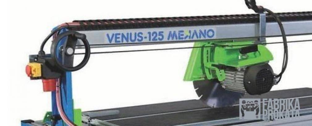 Rent stone cutting machine Venus Mekano 125 (220 V)
