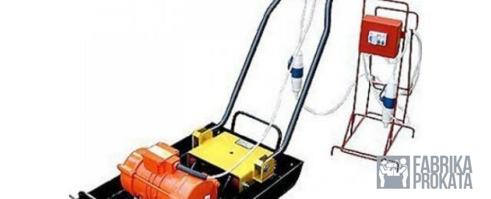 Rent a plate compactor WITH electric-324.1 (220 V.) 65 kg