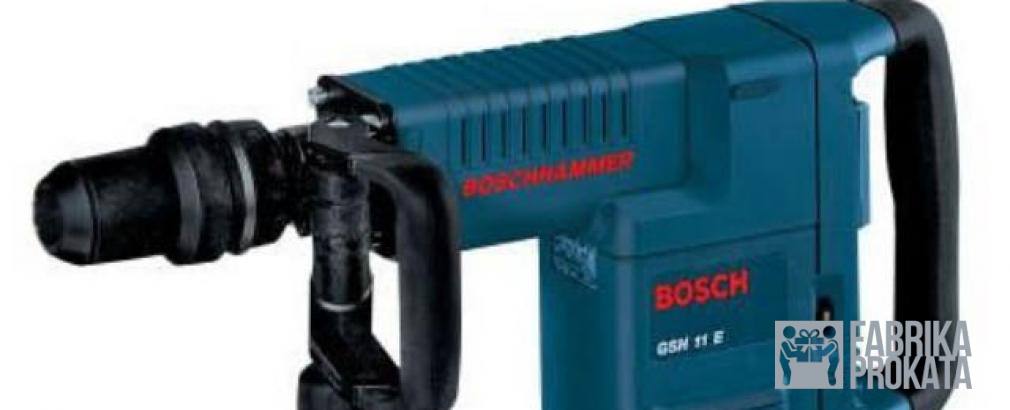 Rent rotary hammer Bosch GBH 11 DE (the force of the blow 14 joules)