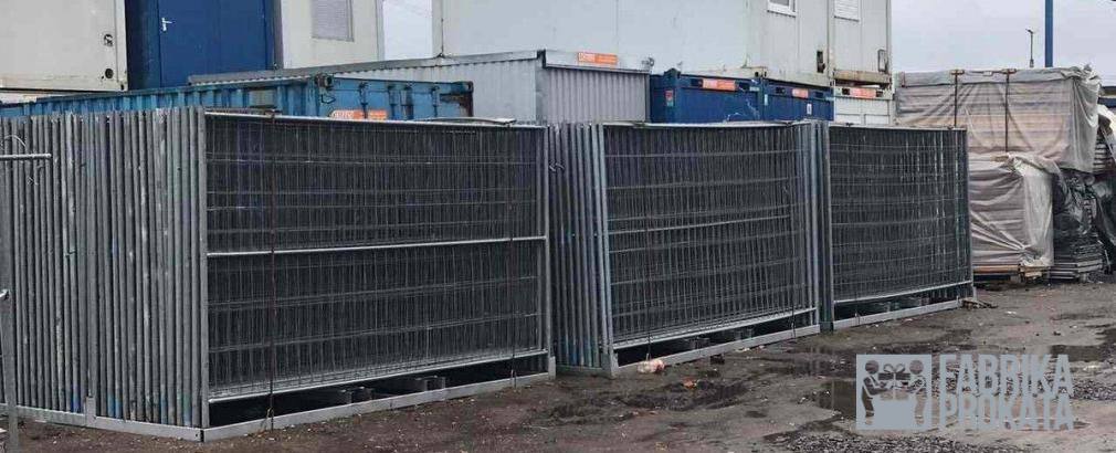 Rent temporary construction fencing EURO-2 (BETAFEССE)